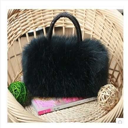 Шикозна пухена чанта