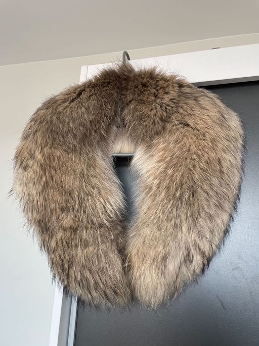 Нови богати яки от естествен косъм миеща мечка (енот; ракун), лисица