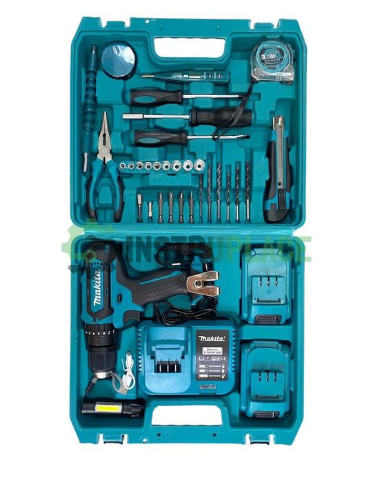 Акумулаторен Ударен Винтоверт MAKITA 550DWE 24V 5Ah 2 Батерии МАКИТА