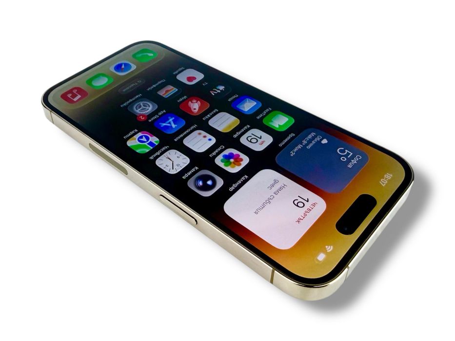 Apple iPhone 14 Pro 128GB Gold USA Перфектен Гаранция!