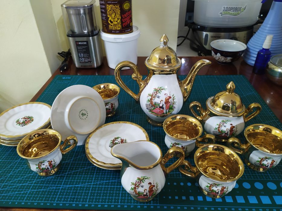 Фарфоровый Кофейный сервиз
