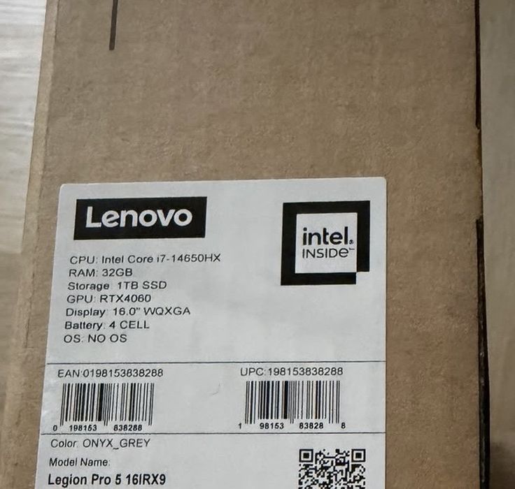 Продается Lenovo Legion Pro 5 16IRX9