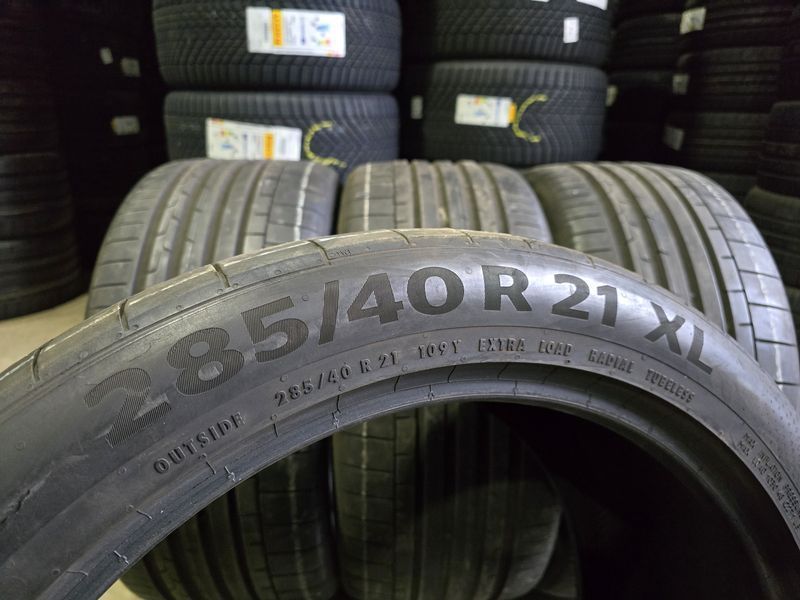 285/40/21 Continental 4piese