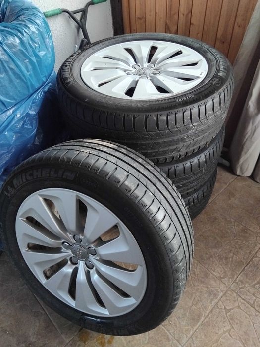 Jante Audi 19" 5X112 ET 39 J8+anv.vara Michelin 235/55/19 dot2022