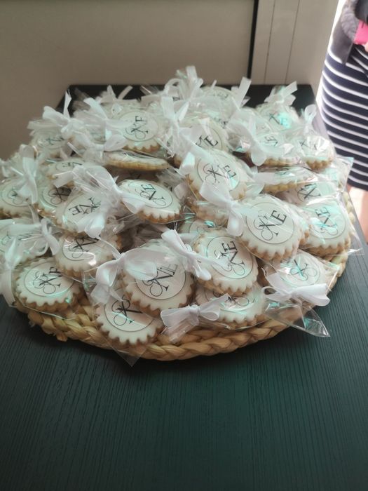 Бисквитки с фонданов принт