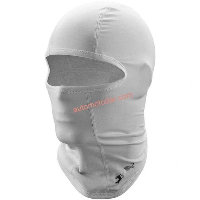 Мото боне маска бялo с една и две дупки