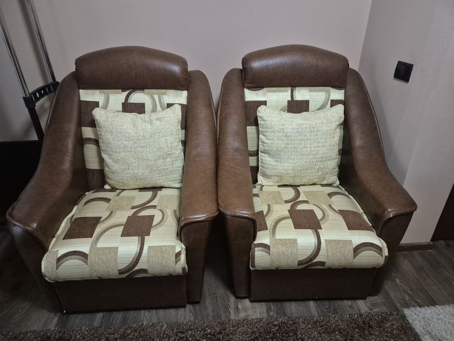 Canapea extensibila  cu fotolii