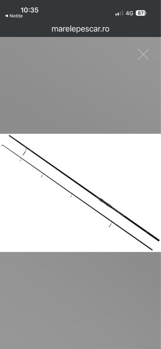 2 bucati Lanseta Okuma 8K CARP, 3.60M, 3.5LBS, 2buc