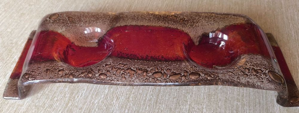 Стъклен свещник за две свещи