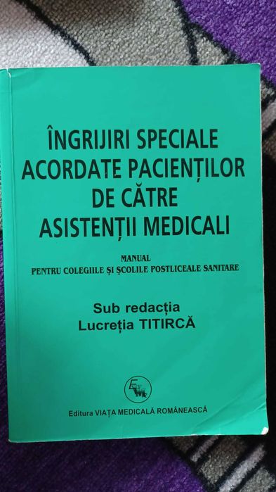 Carți de medicină-pentru POSTLICEALĂ de Vânzare