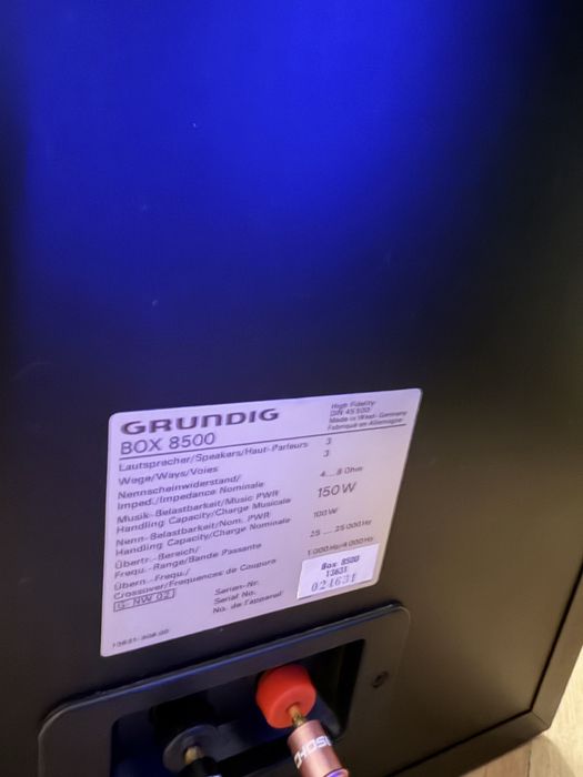 Vând Schimb GRUNDIG BOX 8500 – Boxe Hi-Fi Vintage Premium – Fabricate în Germania – RARITATE