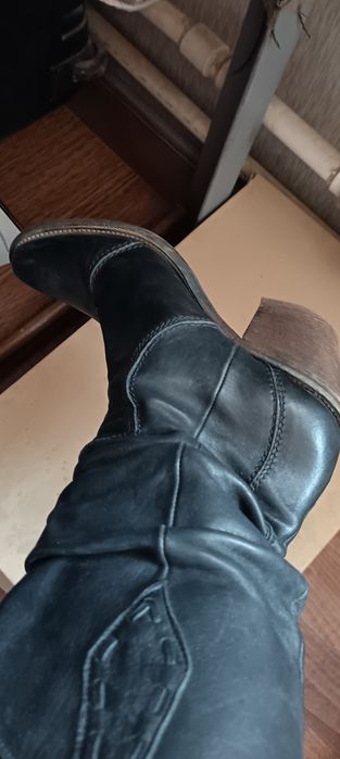 Сапоги, кожа Италия, 39й