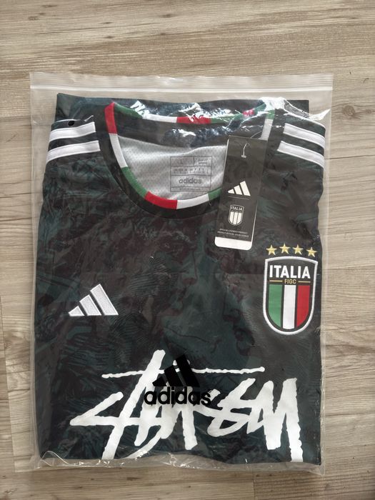 Italy x Stussy Football Jersey