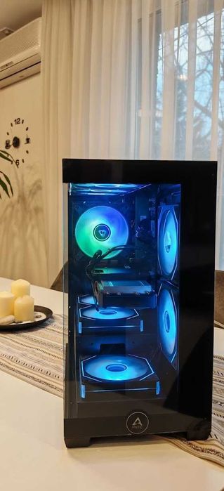 Мощнo Геймърско РС Intel I5 13500 14/20 Core/32Gb D5/1TB SSD/MSI 3070/Гаранция