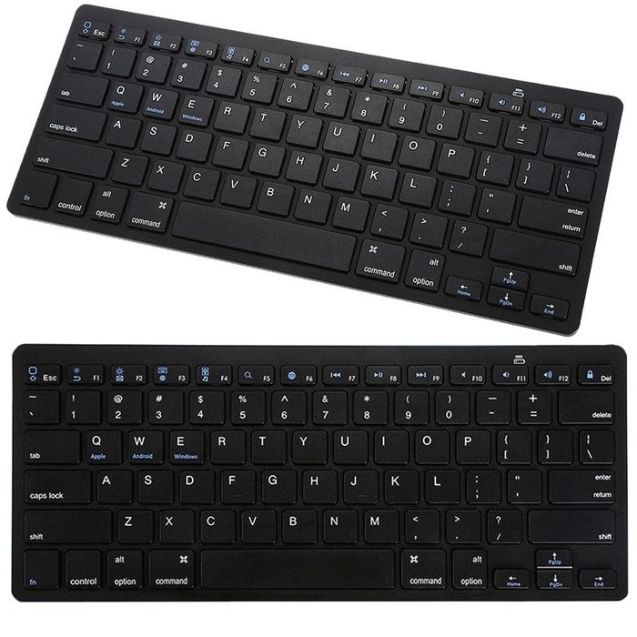 Tastatură wireless Bluetooth slim – compatibilă PC, Mac, tabletă