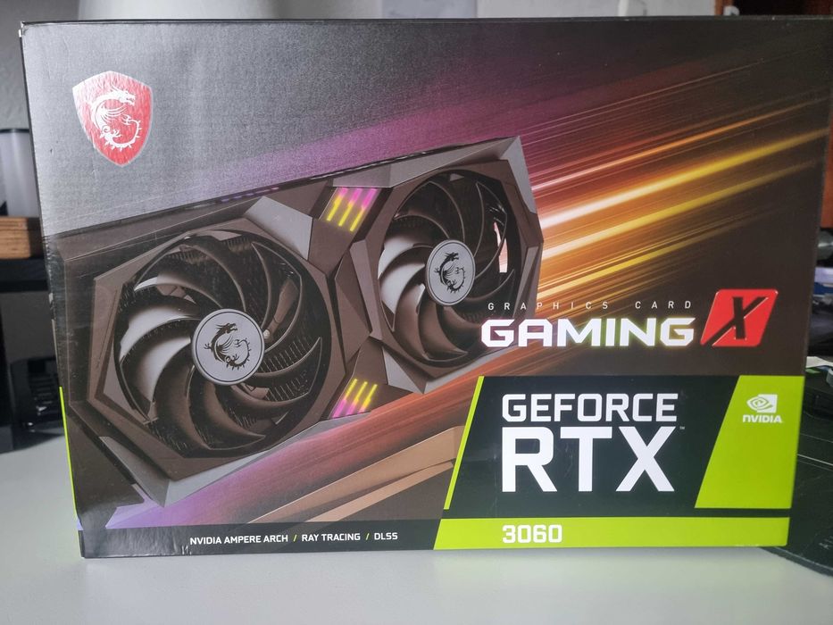 Placă video MSI GeForce RTX 3060 Gaming X – 12 GB