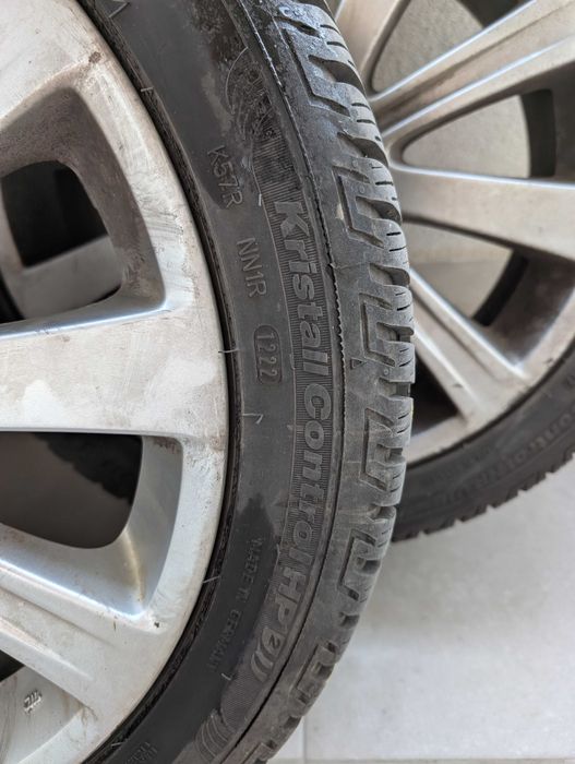 Оригинални джанти 17" за Subaru (5x100) със зимни гуми Fulda DOT 2022