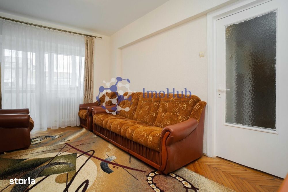 INCHIRIEZ!!! Apartament cu 2 camere decomandat – PIZZA SMILE, Pacurari