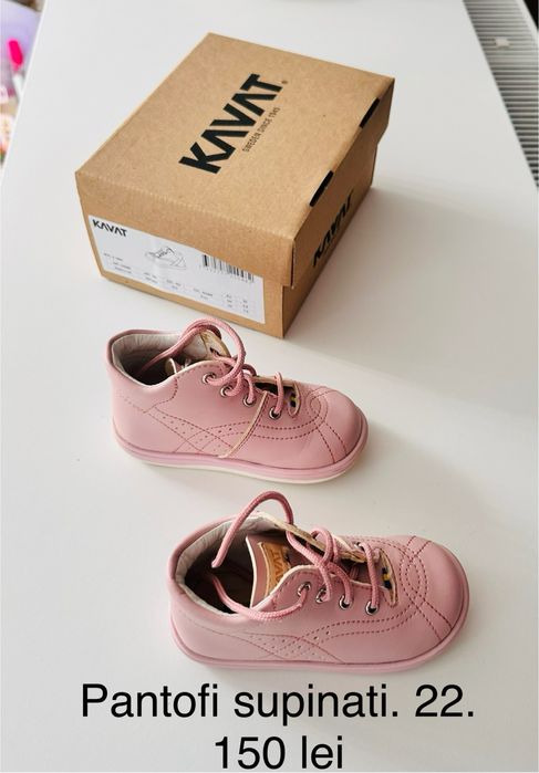 Pantofi supinati, ortopedici, de piele