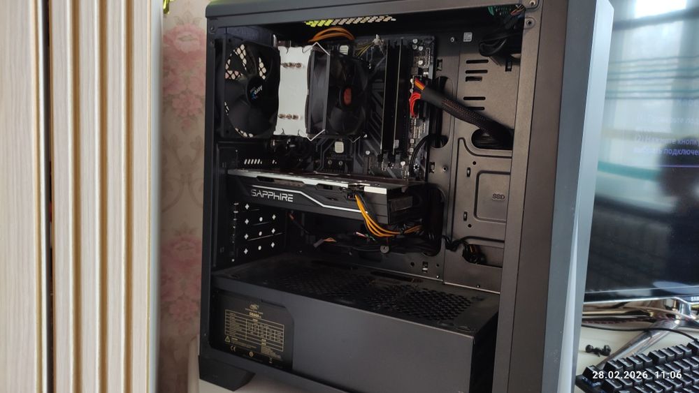 Системный блок, ПК, неисправный.