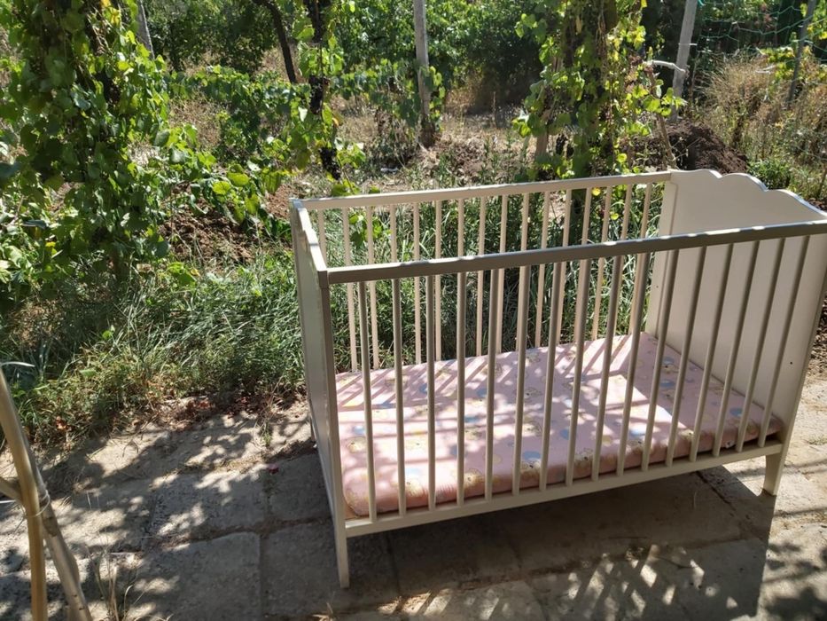 Детска дървена кошара