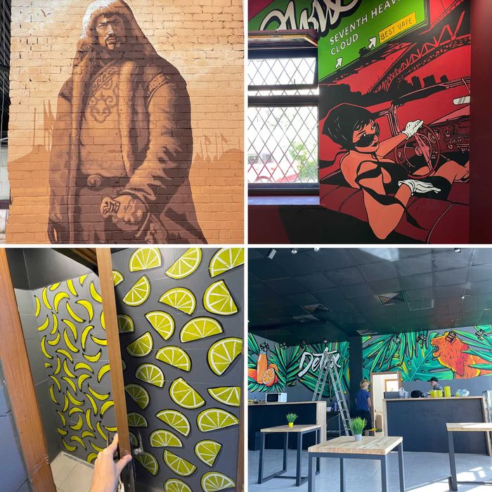 Роспись стен, Граффити, Мурал, Художник, Оформление стен