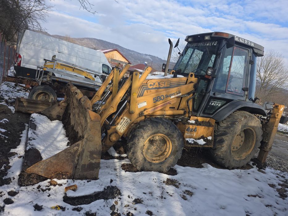 Buldoexcavator Case 580