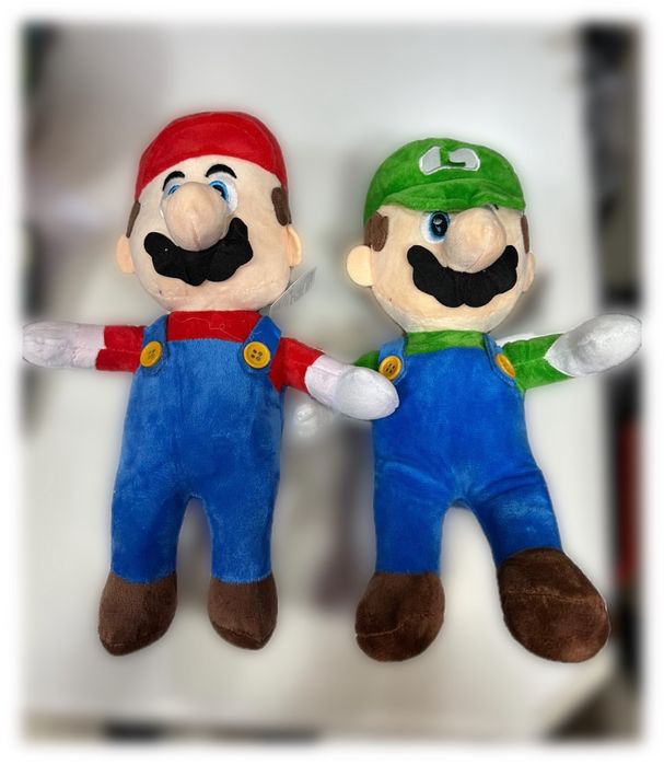 Плюшена играчка Супер Марио/Луиджи 50см/30см