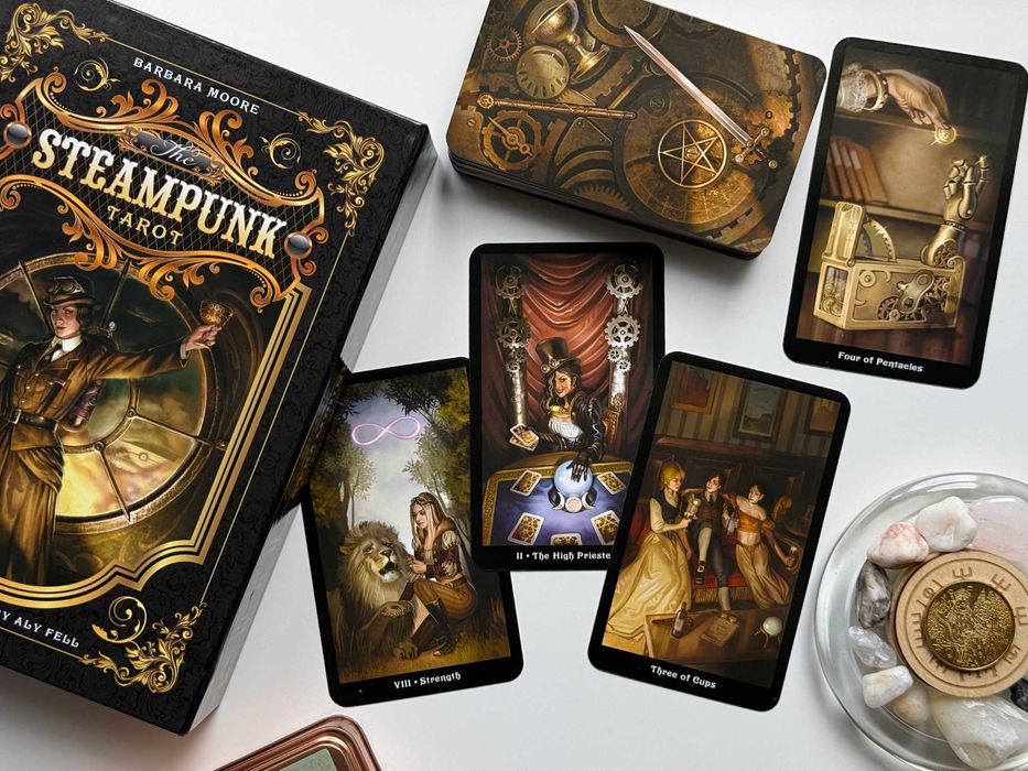 Оригинални карти Таро Steampunk Tarot от издателство Llewellyn