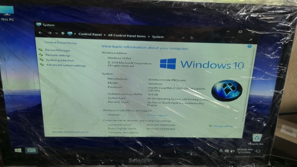 Pc gaming i7 16 gb ram hdd ssd , kit placa de baza procesor i3 8si 9 gen
