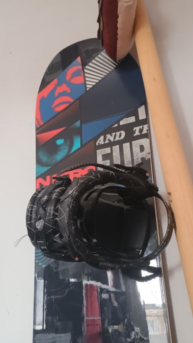 Продвам цяла екипировка за сноуборд Nitro 162см и т.н.
