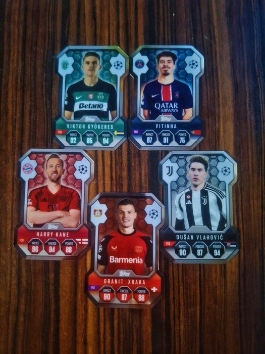 Cartonașe sezon 24/25 MATCH ATTAX de la topps