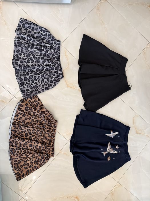Zara Къси Дънки , пола панталон  , лятна дълга пола  , екип