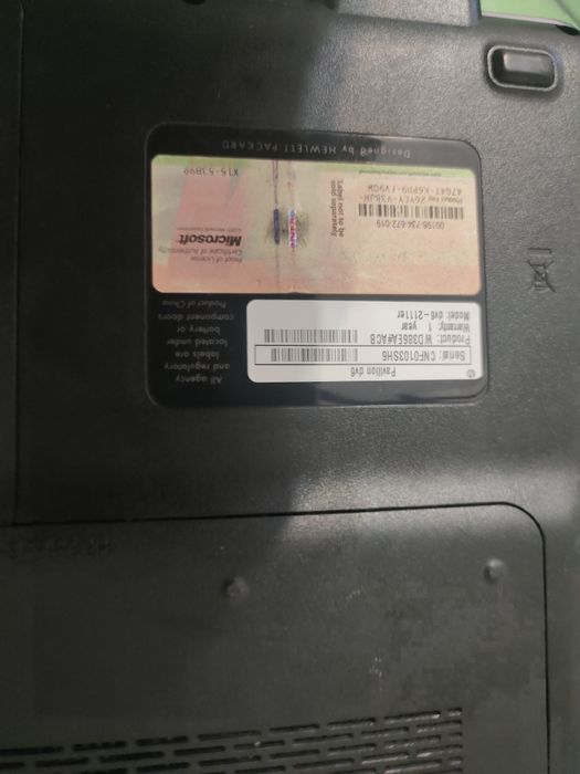 Продается ноутбук HP Pavilion dv6