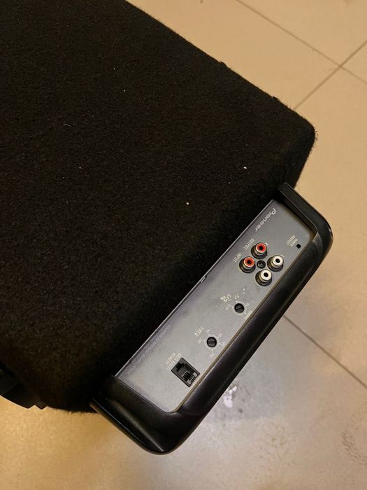 Сабвуфер + услитель