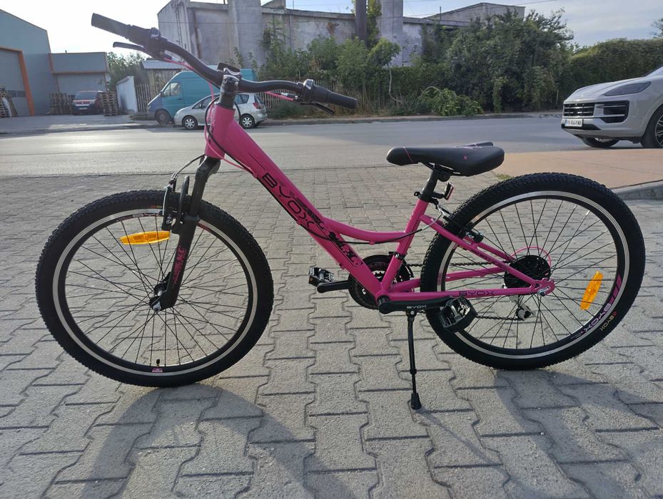 BYOX Велосипед 24" PRINCESS розов