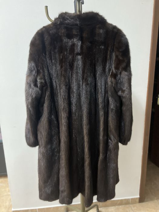 Шуба норковая длиная