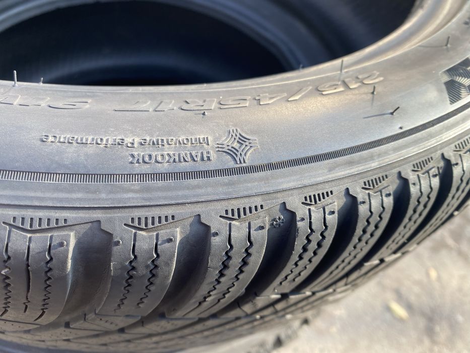 Шины 215/45/17 пара бу ханкок