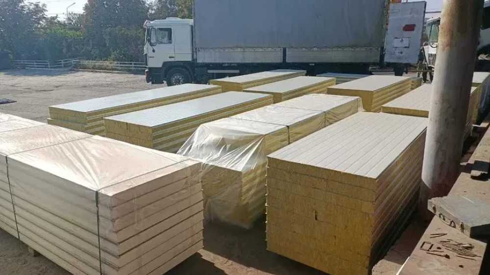 Сендвич панели стеновые/кровельные