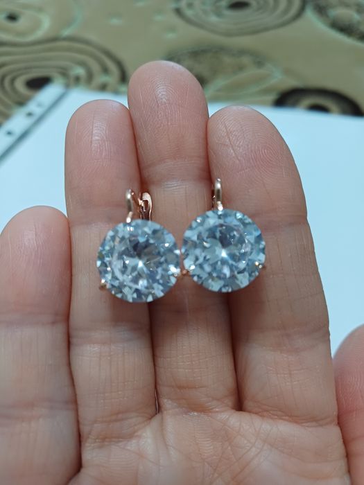 Серьги и подвеска 585 пробы