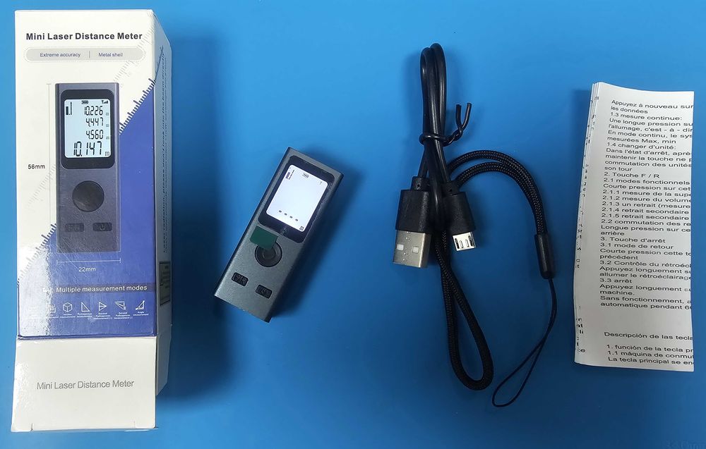 Мини рулетка ролетка електронна дигитална лазерна далекомер 30м