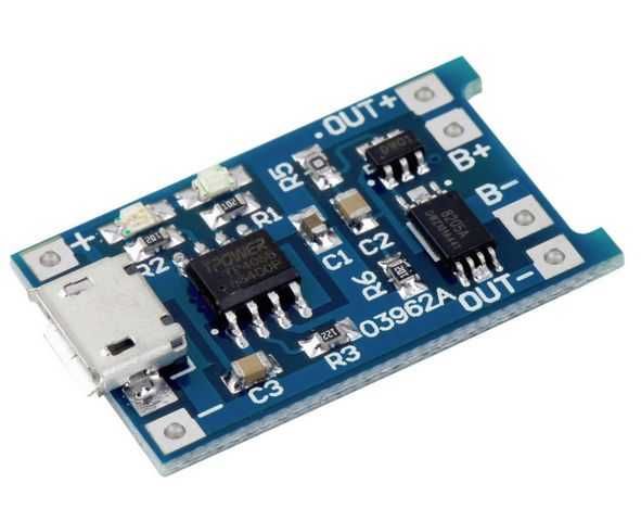 Set 5 buc Modul BMS incarcare Li Ion 18650 1S TP4056 cu protectie