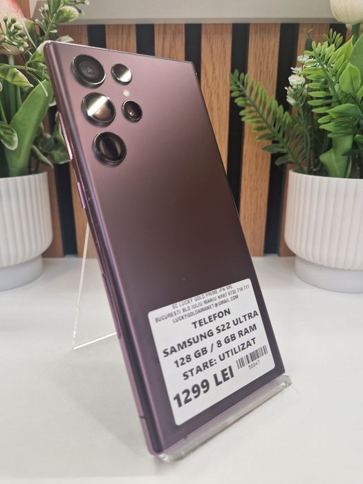 Samsung S22 Ultra 128GB / 8GB RAM Garanție!#58847