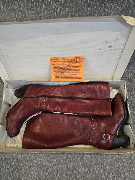 Ботуши естествена кожа