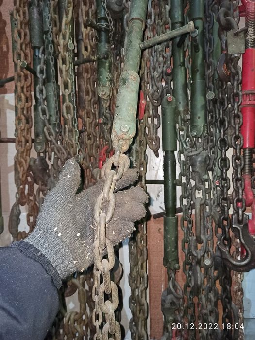 Цепи стяжные для тралов площадок