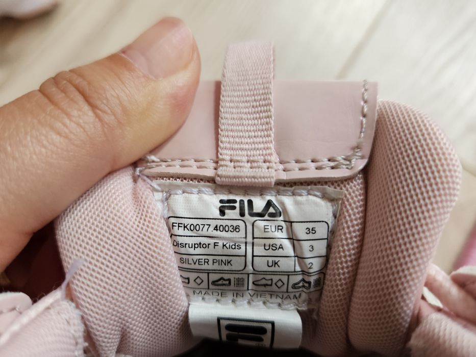 Adidasi fete Fila Disruptor F Kids nr 35 roz