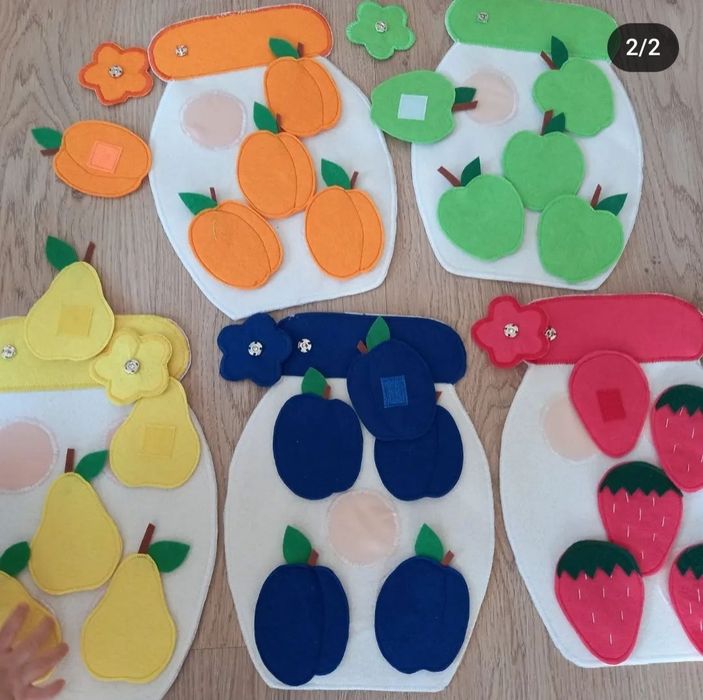 Игрушки из фетра