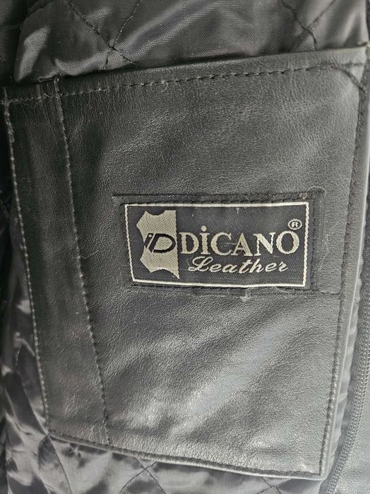 ЧИСТО НОВО мъжко яке от естествена кожа Dicano Leather - Размер M