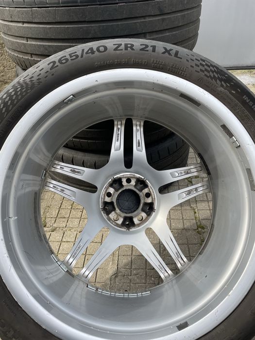 Оригинални 21’ AMG джанти комплект за Мерцедес с гуми Континенал