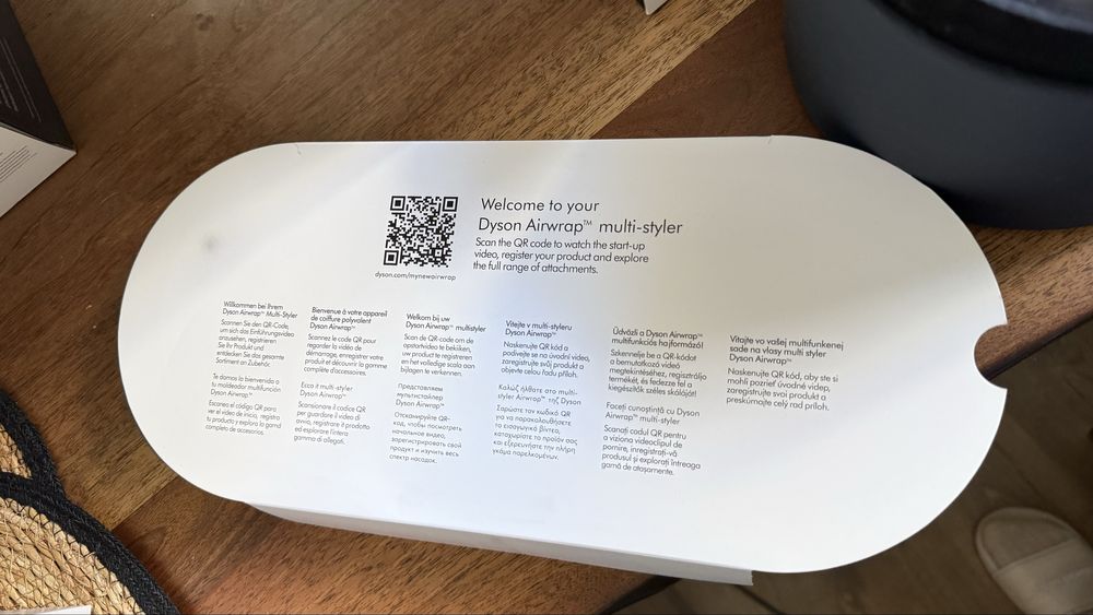 Dyson Airwrap HS05 Complete Long Diffuse Bco Bnk